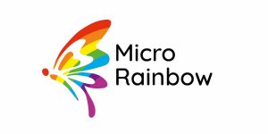 Micro Rainbow Logo Social Media