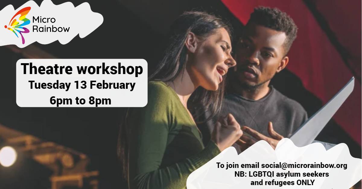 Theatre workshop with Lucy Richardson, Tuesday 13 February