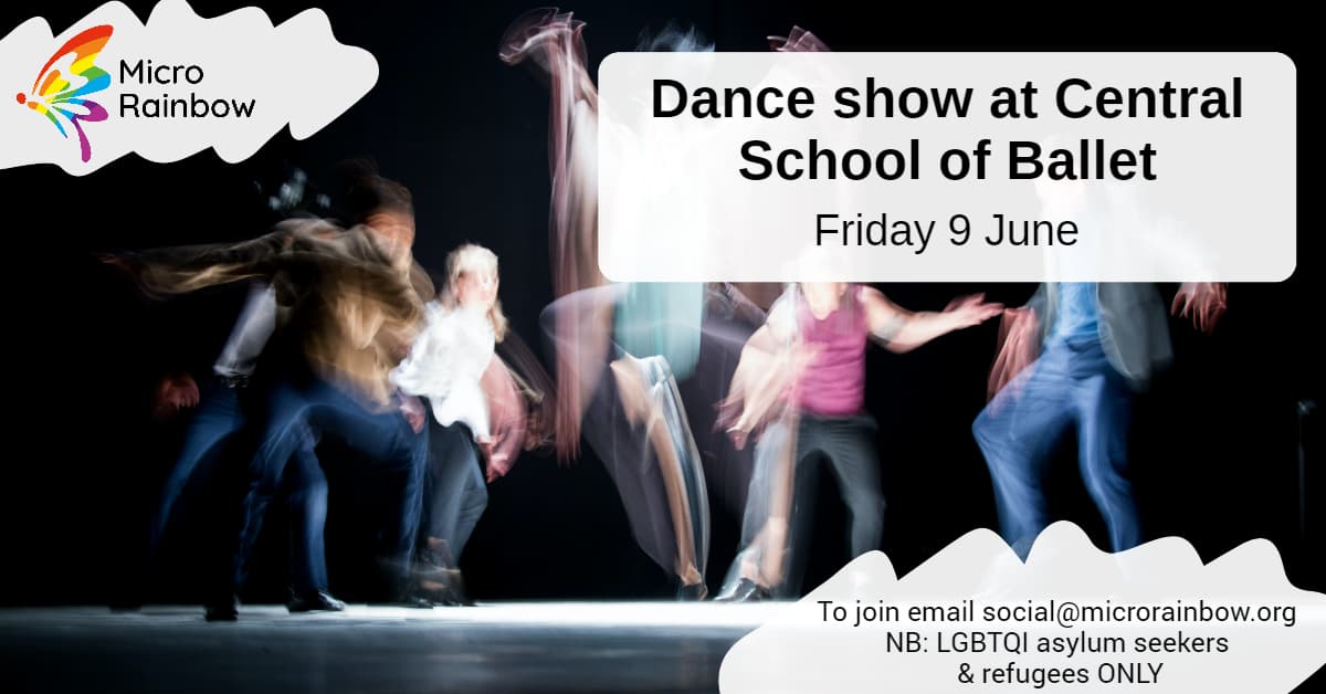 Dance show at Central School of Ballet, Friday 9 June