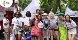 MR team at London Pride 2025
